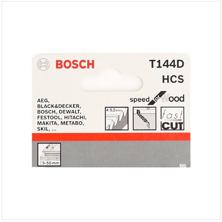 Actual product image Bosch Professional Zubehör T 144 D, pack of 25