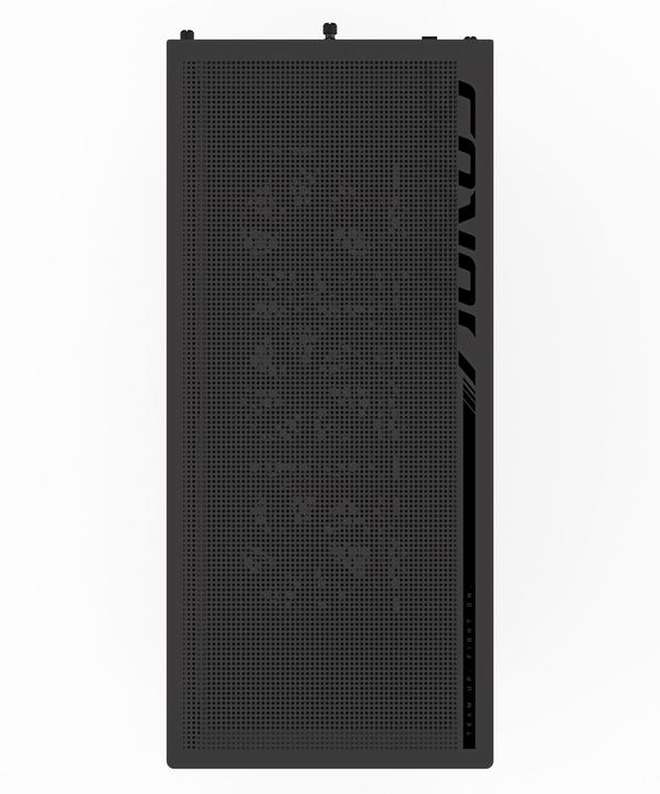 Actual product image Gigabyte AC400G PC Case Full-Size Tempered Glass Side Panel With 2xUSB 3.0 Pre-installed 4 ARGB & PW (Mini-ITX, ATX)