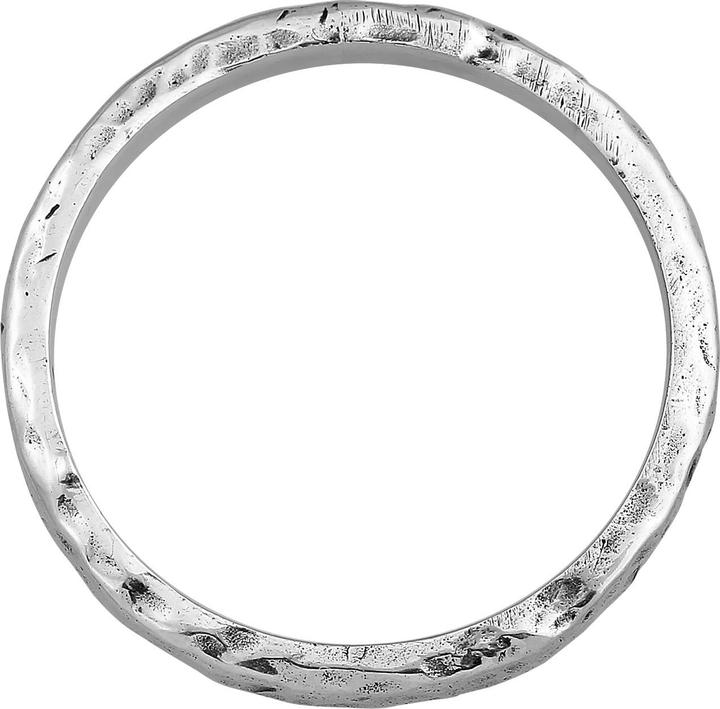 Immagine prodotto Haze & Glory Ring Bandring - Zion Schmales Design 925 Silber (66, 925 Argento)