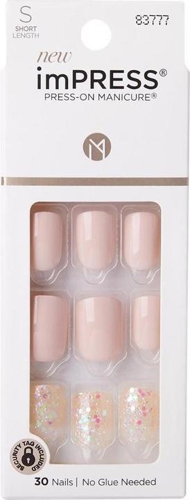 Image du produit KISS imPress Dorothy (Ongles artificiels, Beige, Glitter)