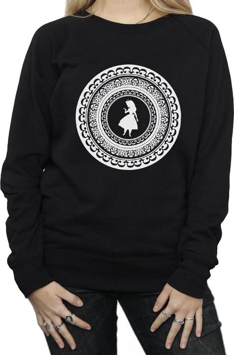 Actual product image Disney Womens/Ladies Alice In Wonderland Circle Sweatshirt (XL)