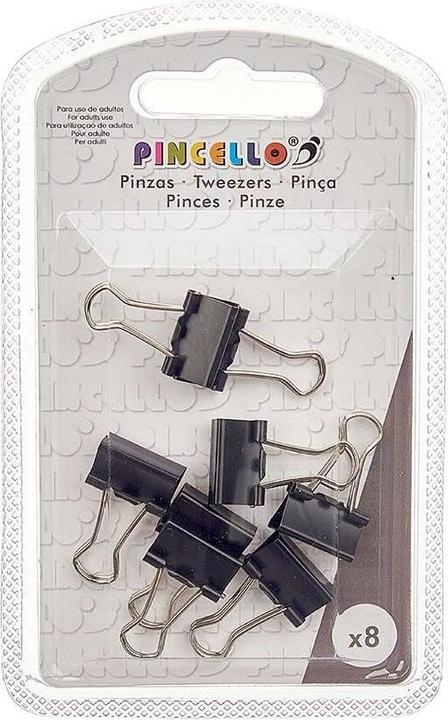 Immagine prodotto Pincello Graffette Clip piccole in metallo nero (24 pezzi) (24 x)