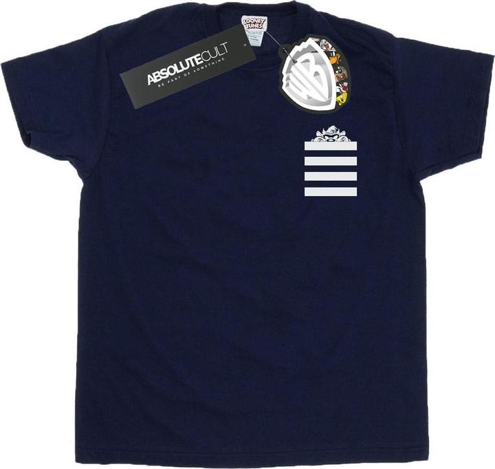 Produktbild Looney Tunes Taz Stripes Faux Pocket TShirt (XL)