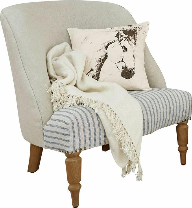 Produktbild Loberon Sessel Maplewood beige/grau