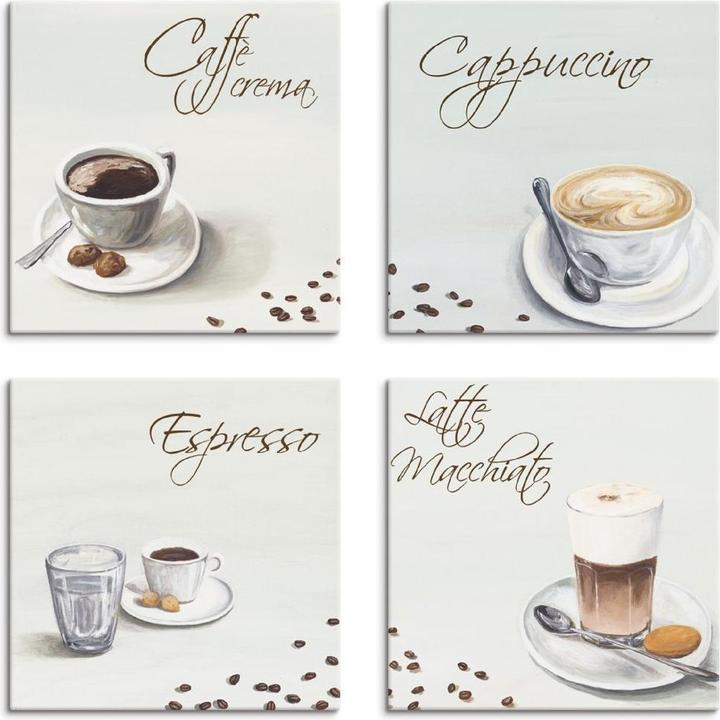 Actual product image Artland Cappuccino Espresso Latte Macchiato A6PT (40x40 cm)