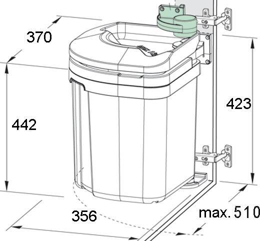 Productafbeelding Müllex Euro Flexx Bio (35 l)
