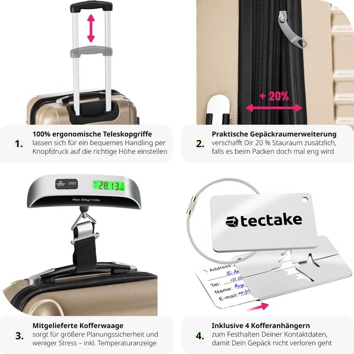 Produktbild tectake Mila (106 l, L (90 - 115l))