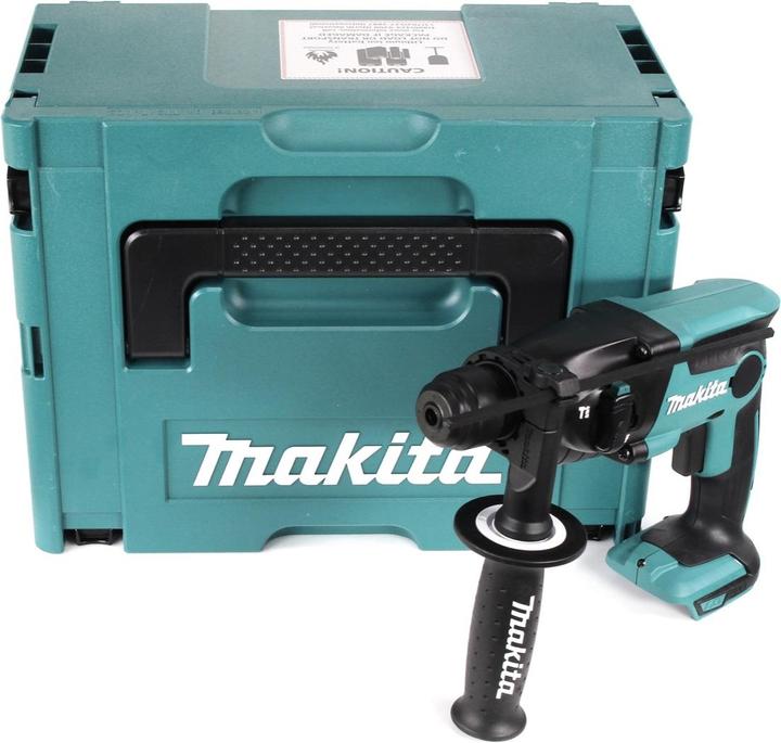 Produktbild Makita DHR 165 ZJ 18 V Li-Ion Akku Bohrhammer mit 1,3 Joule Solo im Makpac - ohne Akku, ohne Ladeger (Akkubetrieb)