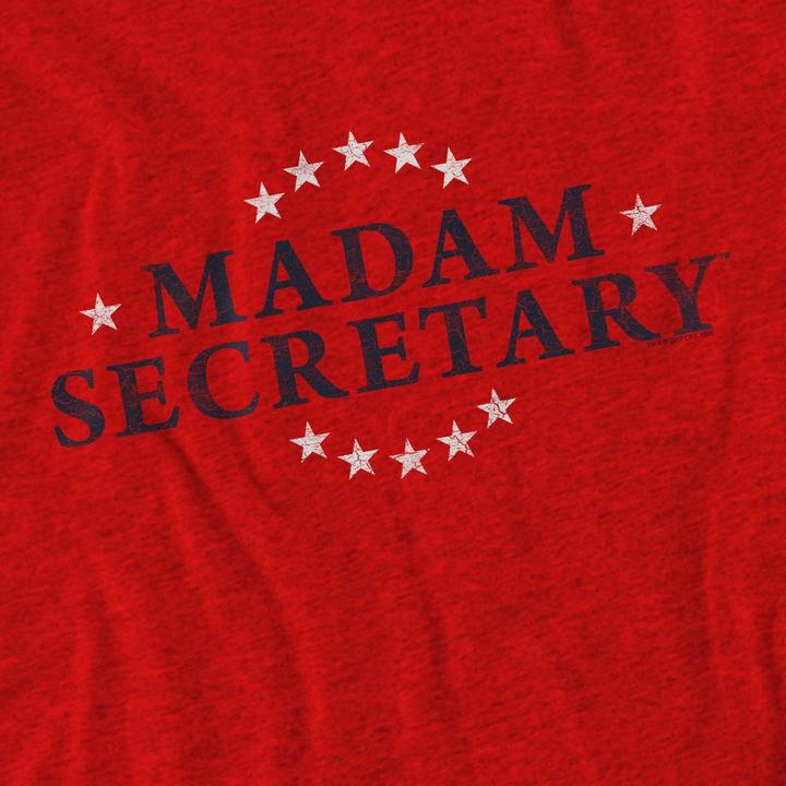 Immagine prodotto Madam Secretary Maglietta Logo Effetto Invecchiato Adulto Unisex (M)