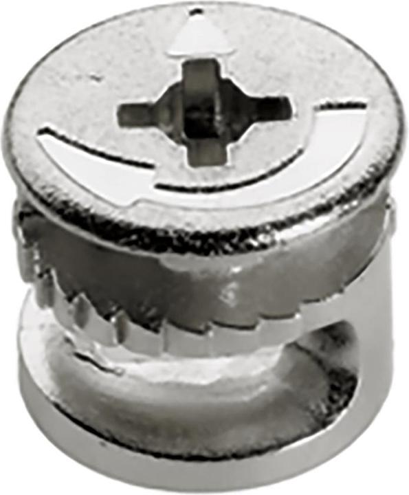 Actual product image Hettich Eccentric connecting fitting Rastex 15, for 15 mm shelves (Connection fitting, 1 pcs.)