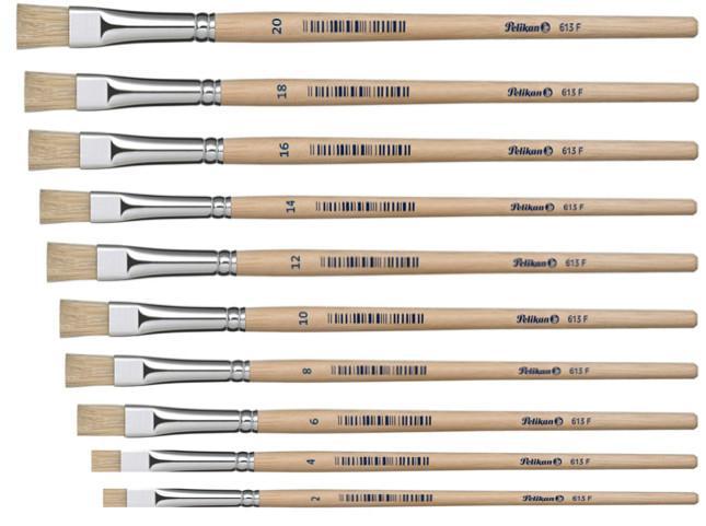 Produktbild Pelikan Pinsel Sorte 613F (14 mm)