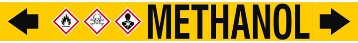 Actual product image Brady ASME - Pipe markers - Methanol