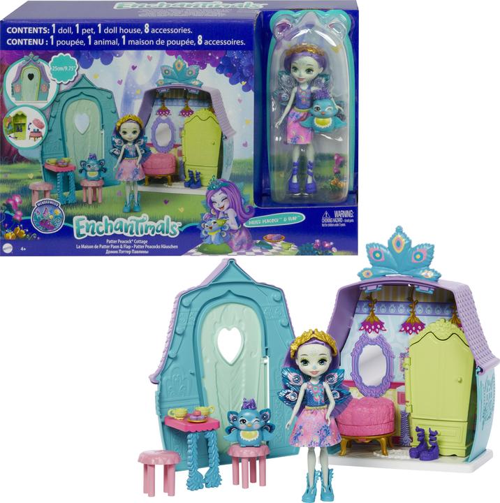 Produktbild Enchantimals Patter Peacock House mit Zubehör