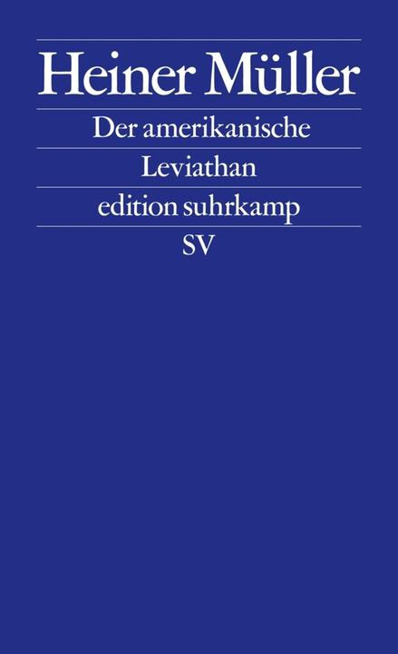 Image du produit Der amerikanische Leviathan (Allemand, Heiner Mueller, 2020)