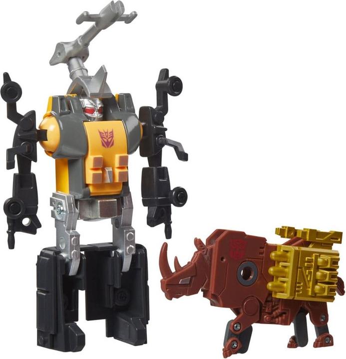 Produktbild Hasbro The Transformers Retro G1 Actionfiguren 2er-Pack Autobot Ramhorn & Insection Bombshell