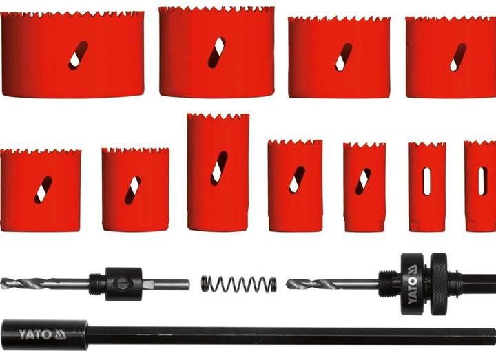 Immagine prodotto Yato SET DI PUNTI BIMETALI 7 pz. 19-76 mm 3382 (76 millimetri)