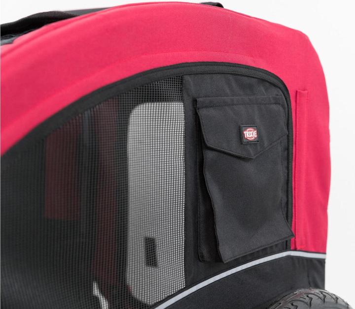 Actual product image Trixie Bicycle trailer M (Dog, Reflectors)