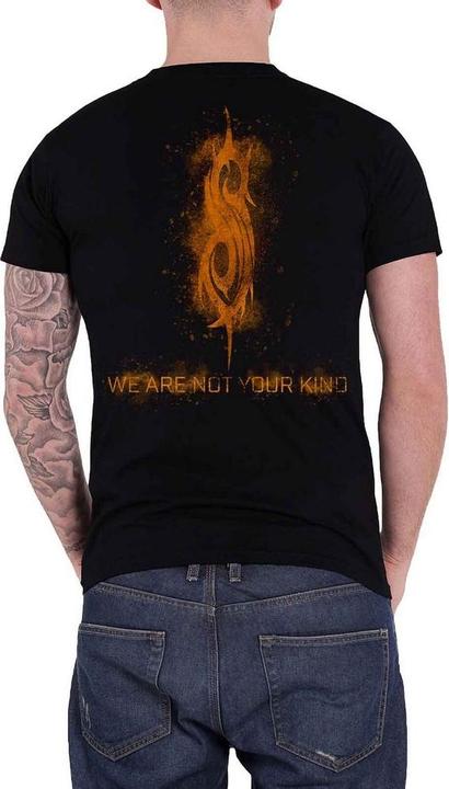 Actual product image Slipknot Unisex Adult We Are Not Your Kind Back Print T-Shirt (M)