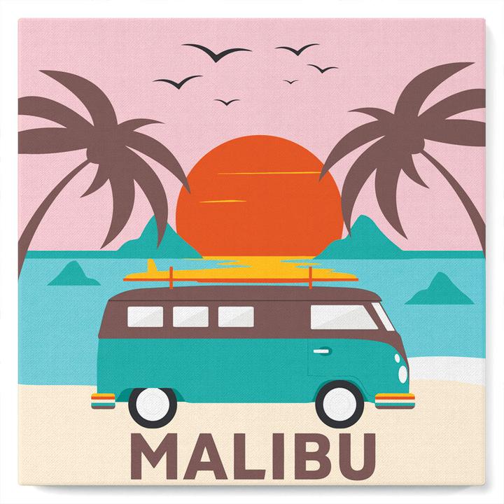 Image du produit Figured'Art Mini Peinture par Numéros avec Cadre - Malibu