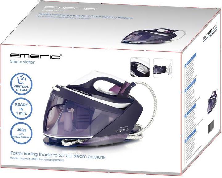 Produktbild Emerio Dampfbügelstation (2200 W, 200 g/min)