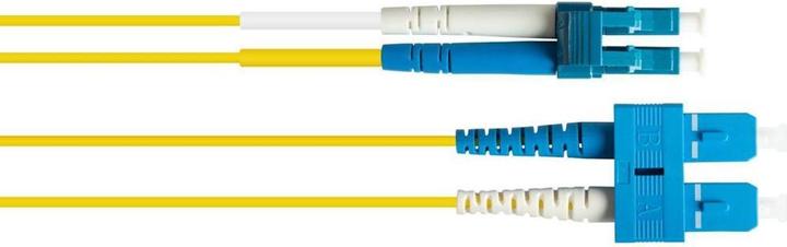 Produktbild Varia Patchkabel LWL Duplex OS2 (Singlemode, 9125) LCSC, LSZH, austauschbare Polaritt (15 m)