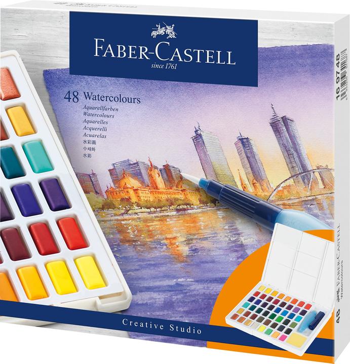 Image du produit Faber-Castell Aquarelle dans des tasses (DAA326, 48000 ml)