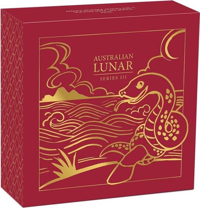 Image du produit The Perth Mint Gold Lunar III Schlange 1/4 oz PP - 2025 (1.00, 2025)