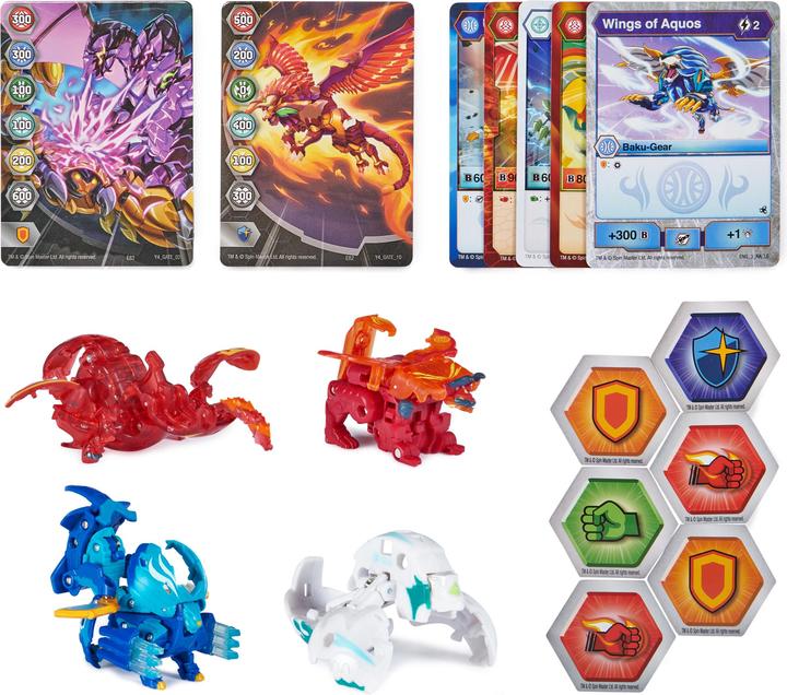 Image du produit Bakugan BTB Legends Collection 4 Pack S5