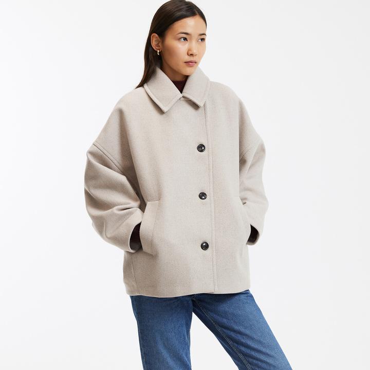 Immagine prodotto La Redoute Collections Kurzmantel mit Knopfverschluss (XL)