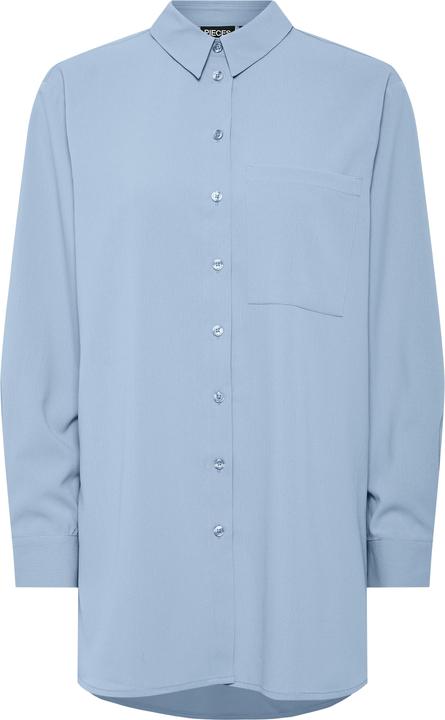 Pieces Pcpoppy Ls Oxford Loose Shirt Wvn Noos