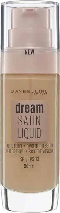 Maybelline New York Dream Satin Fluide Foundation 48 Buff Spf13 30ml (48 Buff)