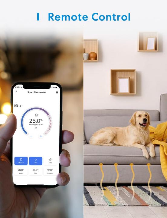 Image du produit Meross Thermostat intelligent