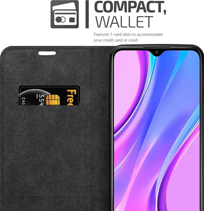 Productafbeelding Cadorabo Boek Onzichtbare Magneethoes (Xiaomi Redmi 9)