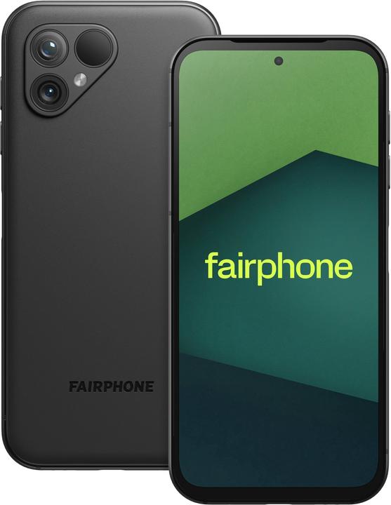 Fairphone 5 (128 GB, Black matte, 6.46", SIM + eSIM, 50 Mpx, 5G)