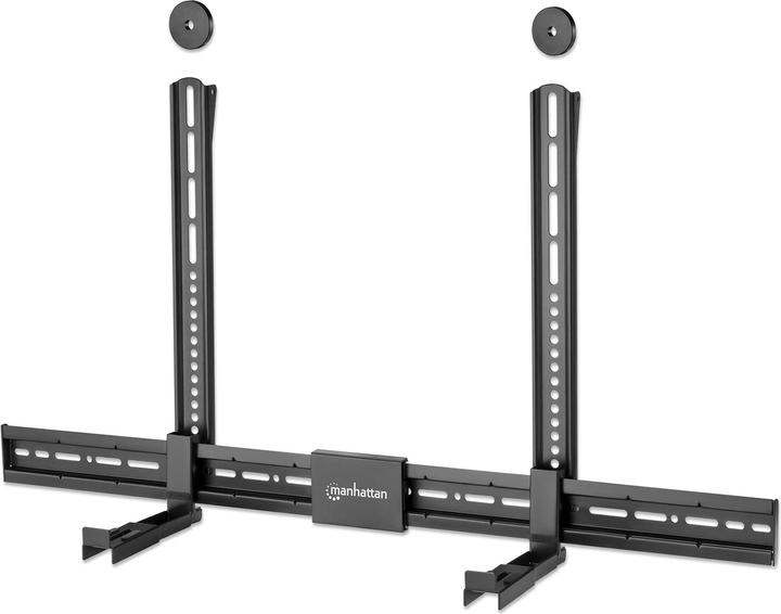Immagine prodotto Manhattan Staffa universale per Soundbar Montaggio a parete / VESA (1 pz., Installazione a parete, Regolabile in altezza)
