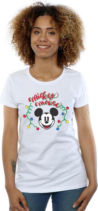 Produktbild Disney Mickey Mouse Christmas Light Bulbs TShirt (S)