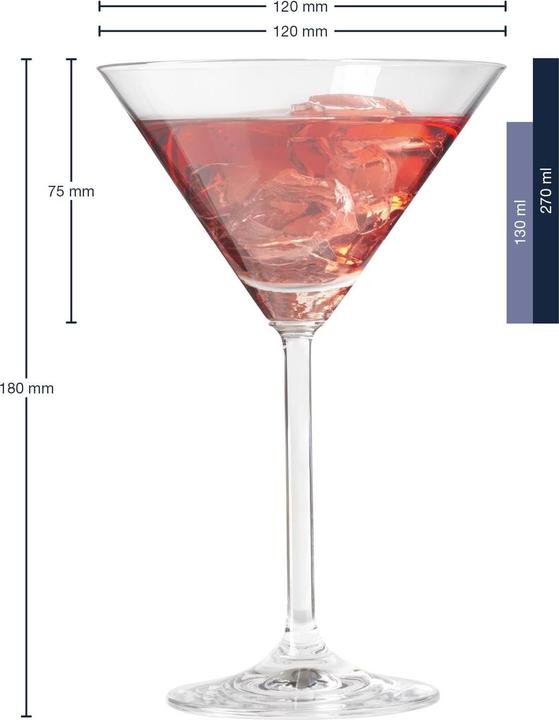 Image du produit Leonardo Quotidiennement (2.70 dl, 6 x, Verres à Martini)