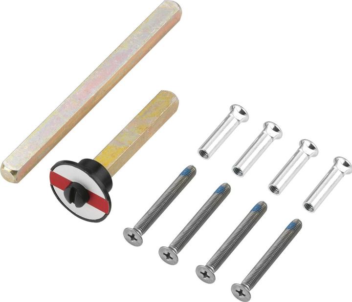 FSB Befestigungsset ASL® G/G-WC (Rosette) 39-58 mm M5 x 45 Vierkant 8 x 115 + 8 x 60 mm