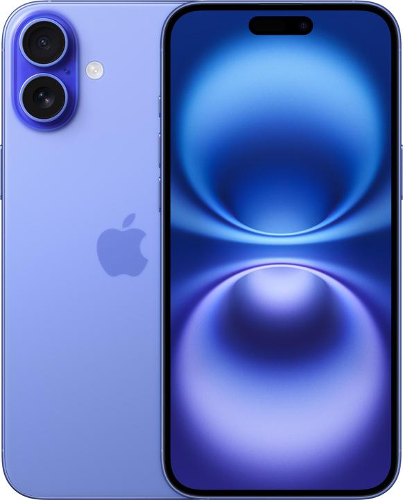 Produktbild Apple iPhone 16 Plus (256 GB, Ultramarine, 6.70", SIM + eSIM, 48 Mpx, 5G)