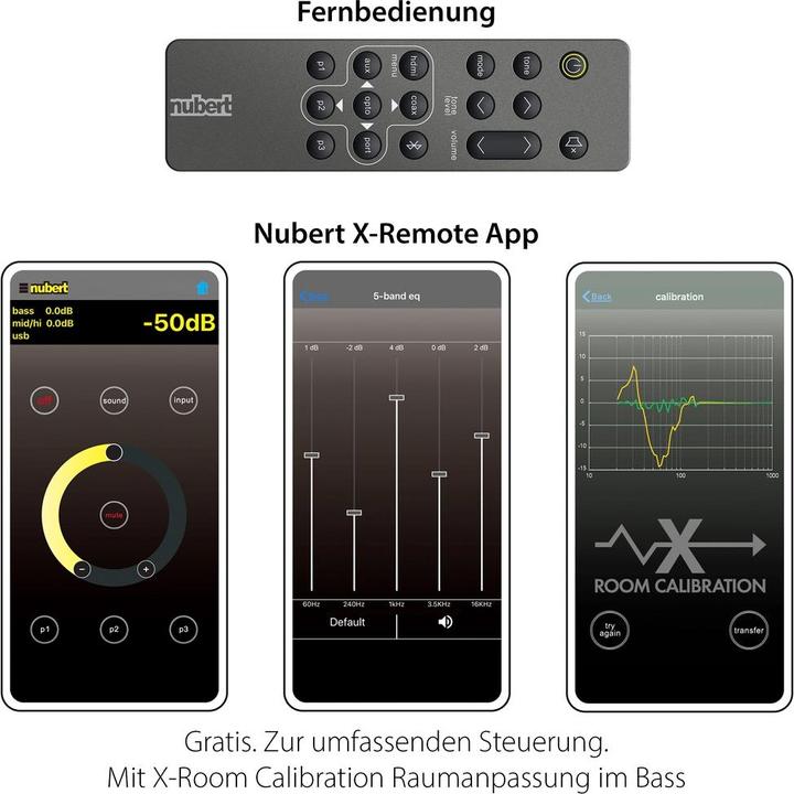 Actual product image Nubert nuXinema preAV (7.1.4 Channel)