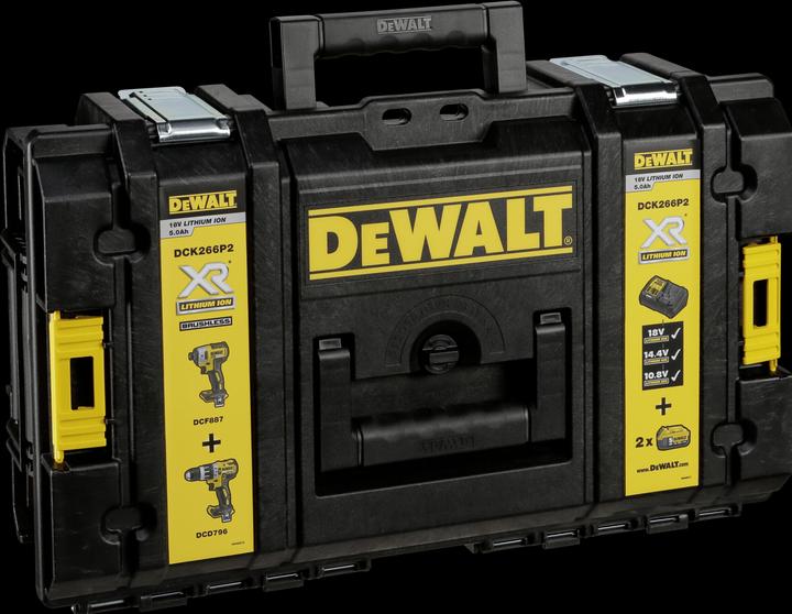 Actual product image DeWalt DCK266P2-QW 18V Combo Kit (Rechargeable battery operated)