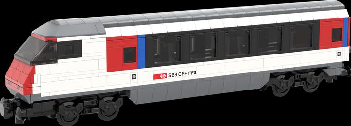 Actual product image Mobabricks SBB InterCity Supplement Set (Compatible with LEGO City)