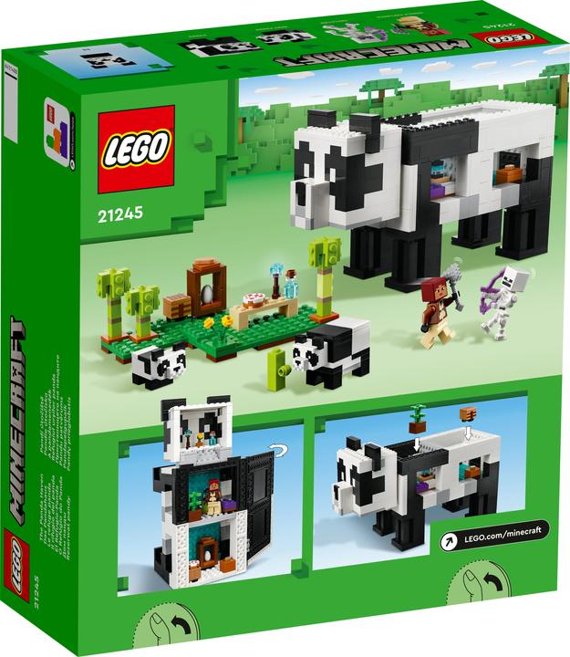 Actual product image LEGO The Panda House (21245, LEGO Minecraft)