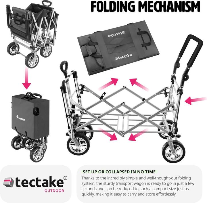 Actual product image tectake Nico Collapsible Handcart