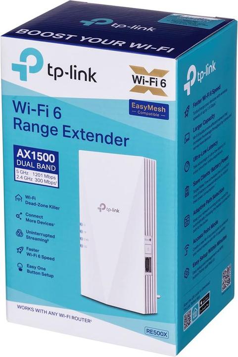 Immagine prodotto TP-Link RE500X (1200 Mbit/s, 1200 Mbit/s)
