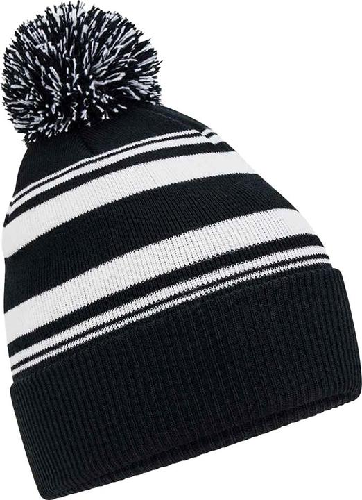Actual product image Beechfield Unisex Adult Fan Striped Beanie