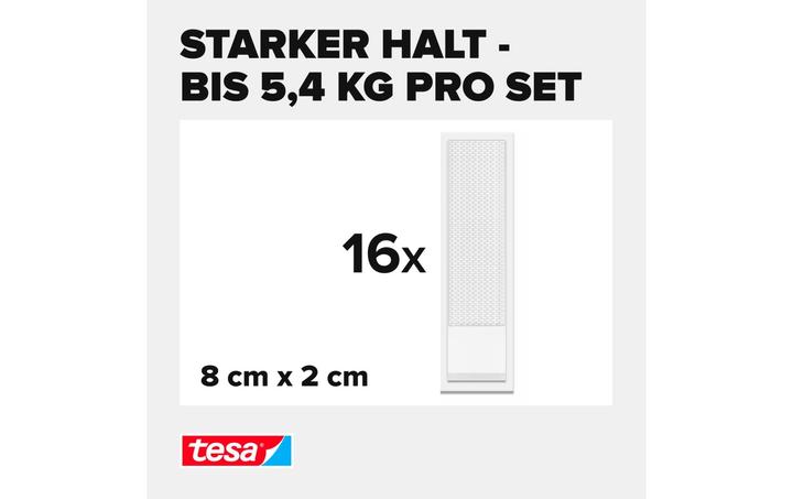Produktbild tesa Powerstrips Klett-Klebepads (5.40 kg)