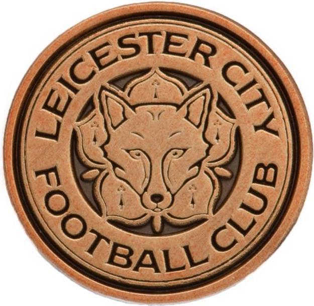Actual product image Leicester City FC Metal badge
