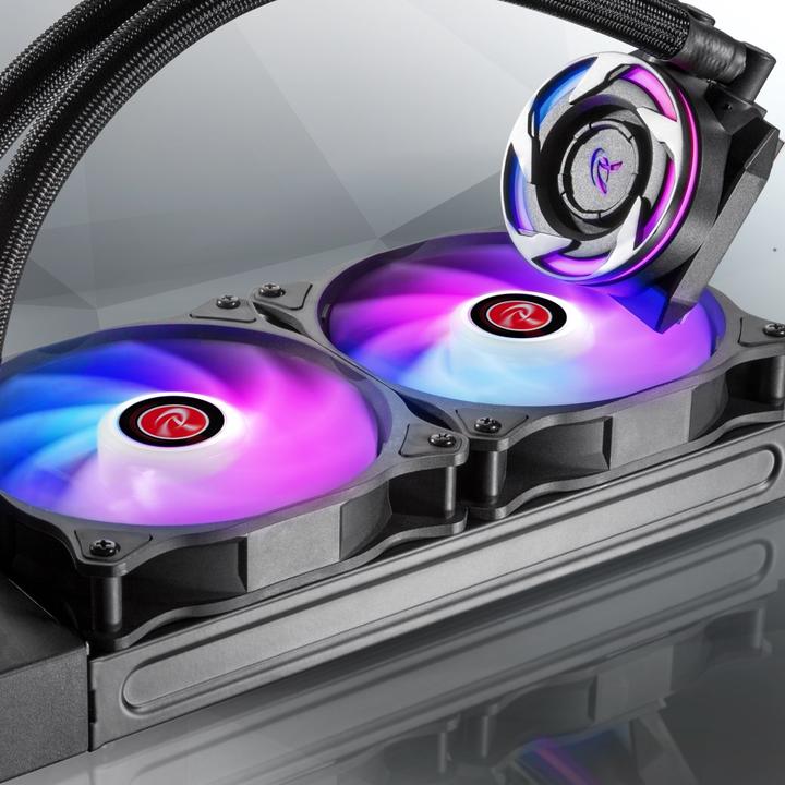 Immagine prodotto Raijintek EOS 12 RBW ADD fan, set di 2 incl. controller (120 mm, 2 x)