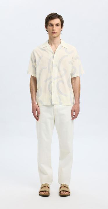 Produktbild Selected Homme Print Kurzarmhemd (L)